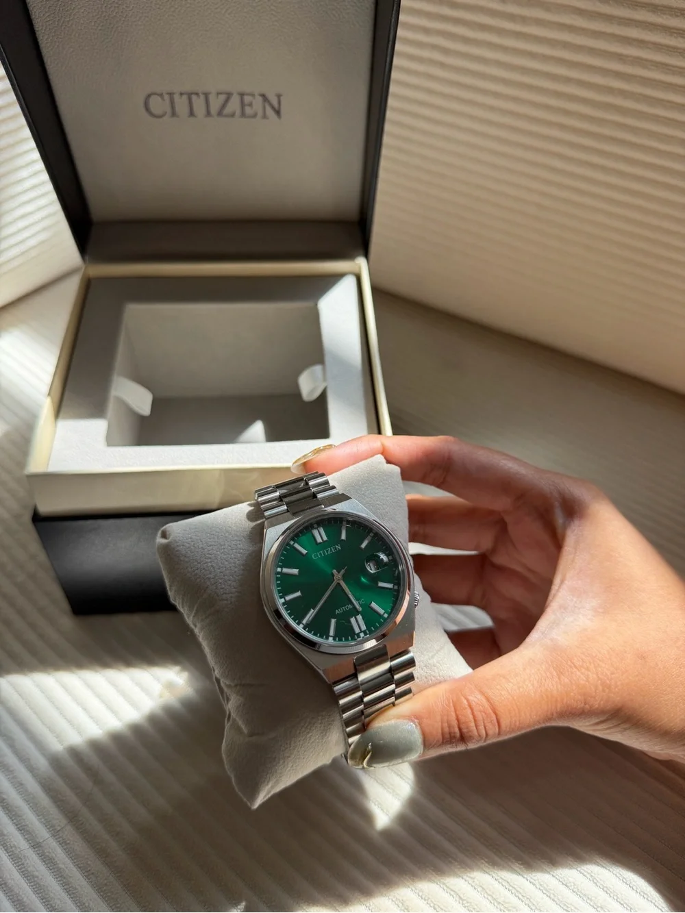 Citizen polished stainless